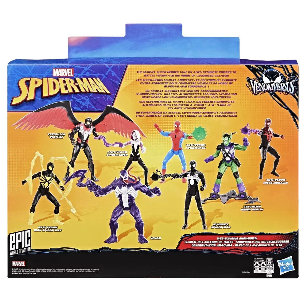 Marvel Epic Hero Series Web-Slinging Showdown Action Figure 8-Pack