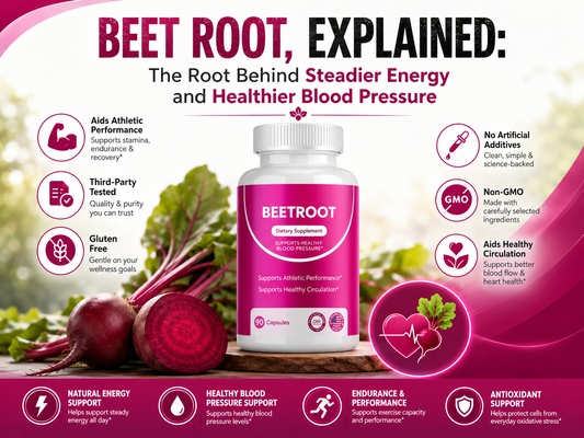 Beet Root Explained: Energy & Blood Pressure Support