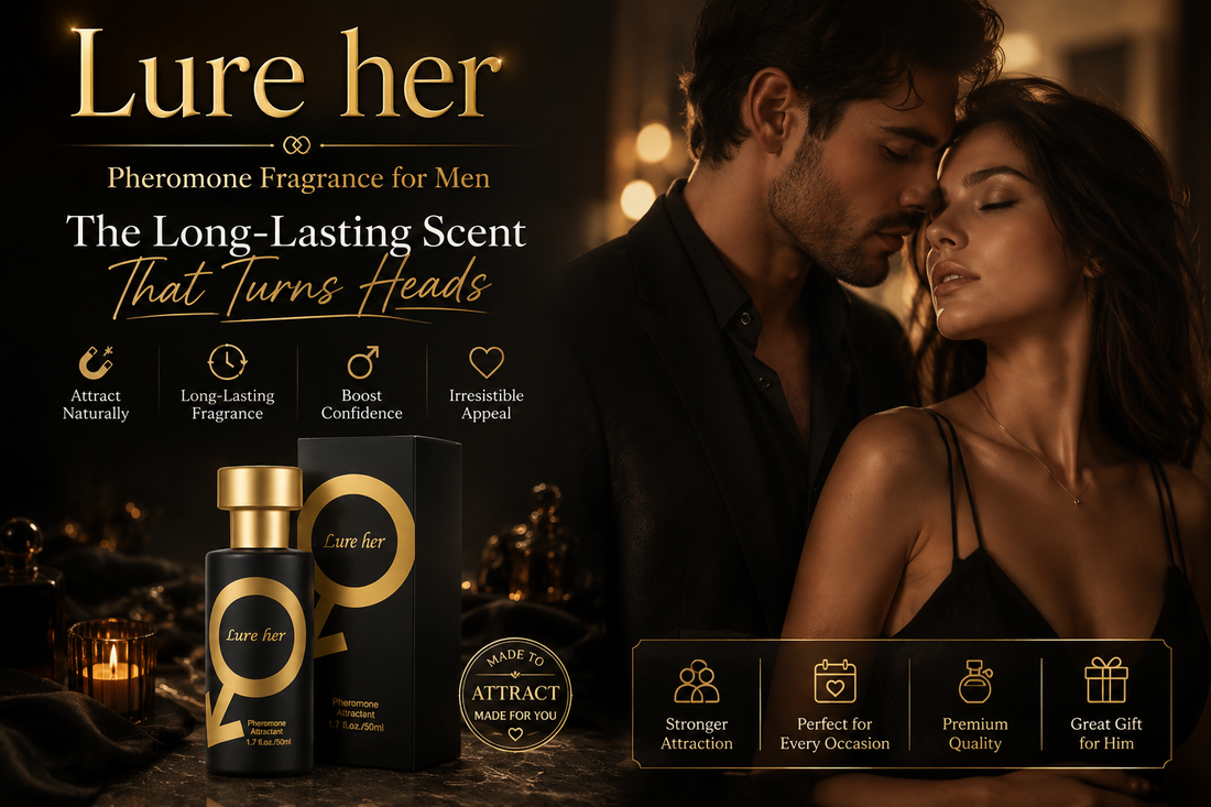 Lure Her Pheromone Fragrance for Men | Long-Lasting Scent