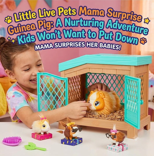 Little Live Pets Mama Surprise Guinea Pig Review: A Nurturing Adventure for Kids