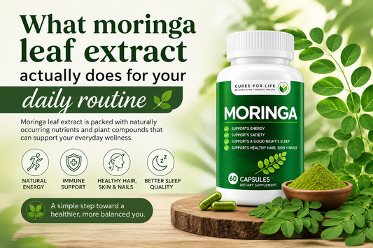 What Moringa Leaf Extract Actually Does for Your Daily Routine