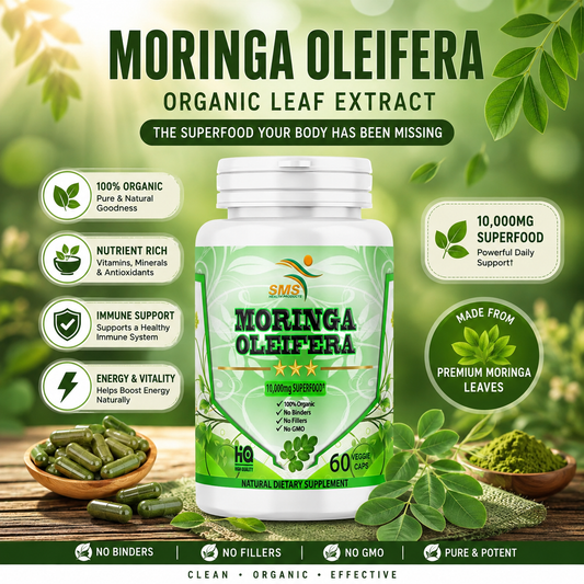 Moringa Oleifera Organic Leaf Extract | Superfood