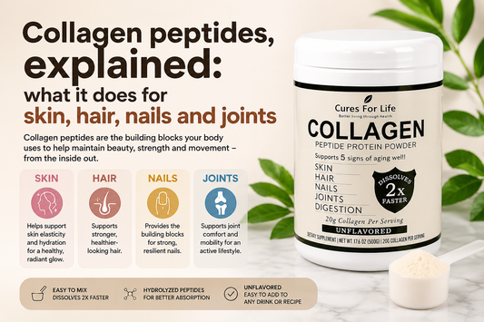 Collagen Peptides Explained: Skin, Hair, Nails & Joint Support