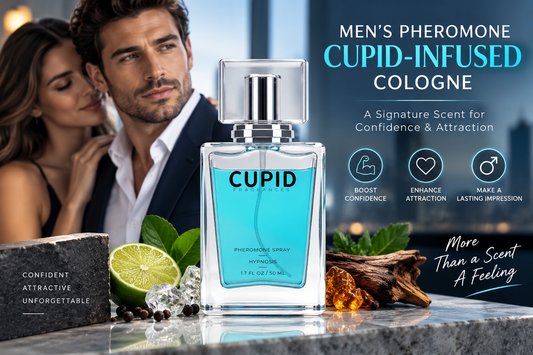 Men’s Pheromone Cupid-Infused Cologne: A Signature Scent for Confidence & Attraction