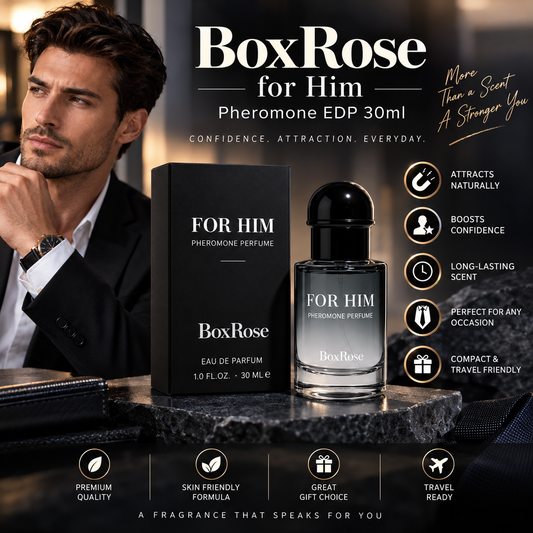 Boxrose for Him Pheromone EDP 30ml | Men’s Cologne
