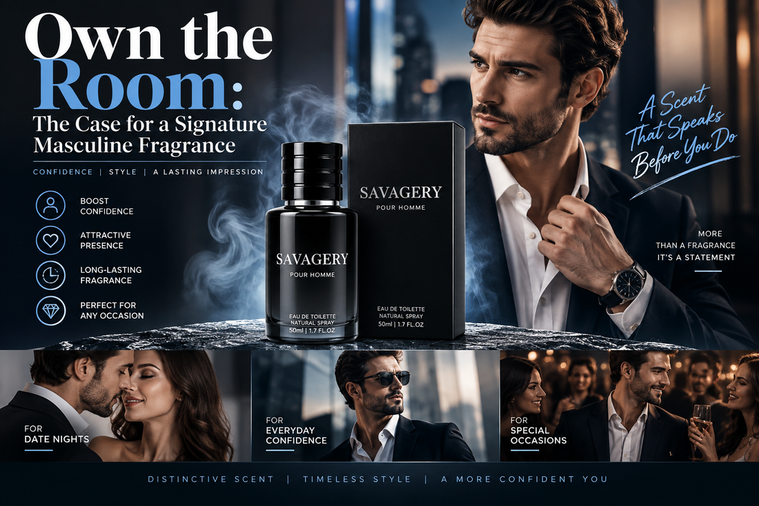 Signature Masculine Fragrance | Own the Room with Confidence