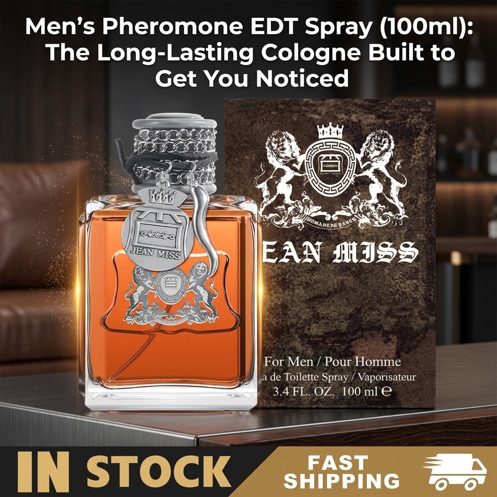 Pheromone Eau de Toilette for Men 100ml | Masculine Fragrance