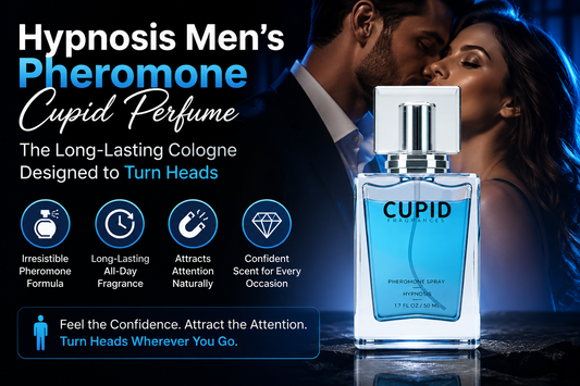 Hypnosis Men's Pheromone Cupid Perfume | Long-Lasting Cologne