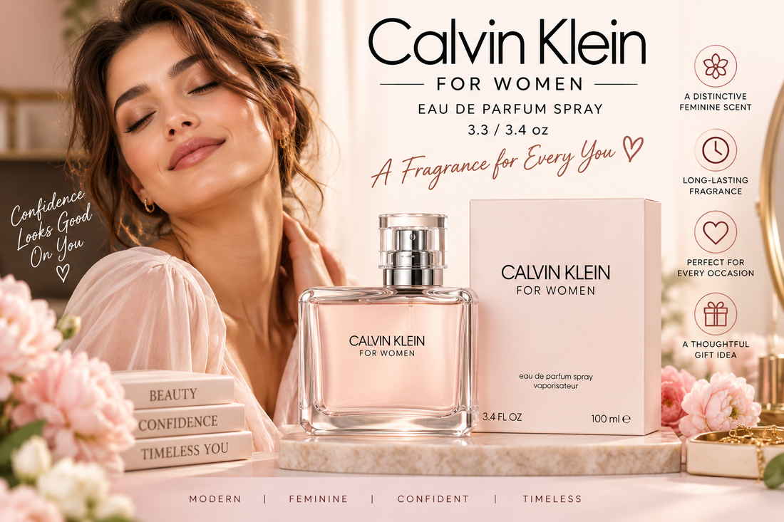 Calvin Klein for Women Eau de Parfum Spray 3.4 oz