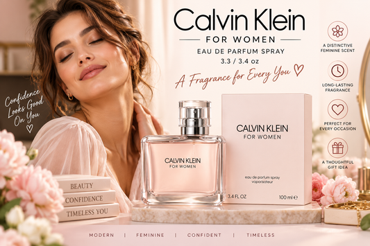 Calvin Klein for Women Eau de Parfum Spray 3.4 oz