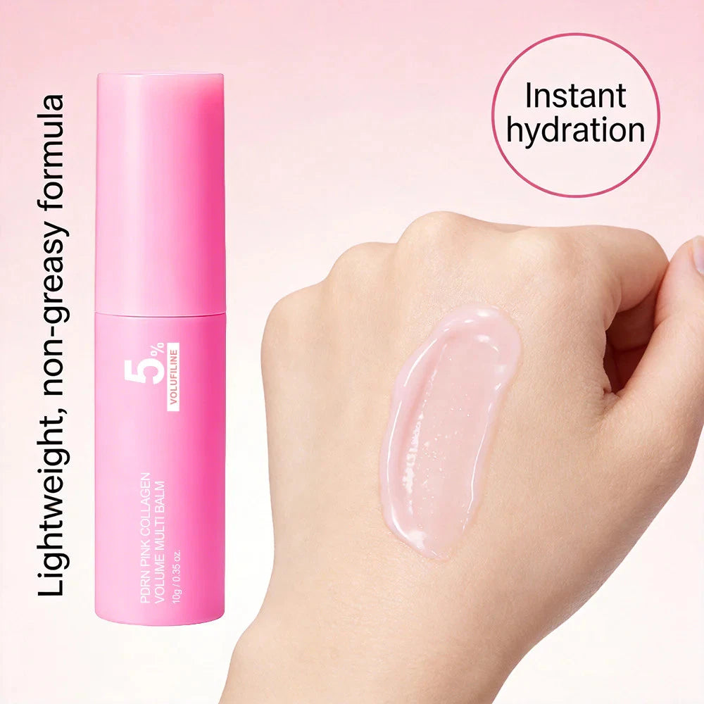 MEDICUBE PDRN Pink Collagen Volume Multi Balm Stick for Hydration, Firmness & Glow – 10g