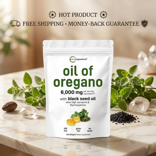 Micro Ingredients Oil of Oregano Softgels 300 Count