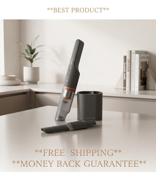Sharper Image Lightweight Cordless Handheld Vacuum – 2-in-1 Upholstery & Crevice Tool