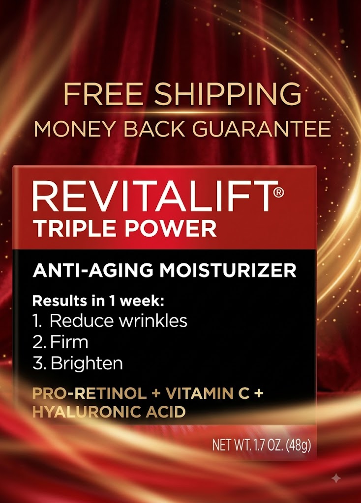 L'Oréal Revitalift Paris Anti-aging Moisturizer Cream - 1.7 fl oz
