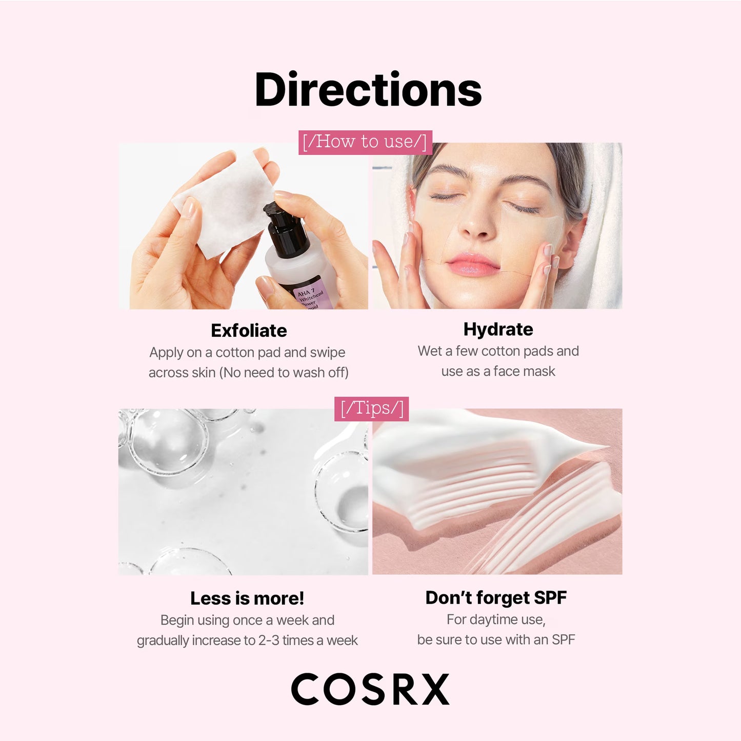 COSRX AHA/BHA Clarifying Treatment Toner – 150ml / 5.07 fl oz Exfoliating Facial Spray