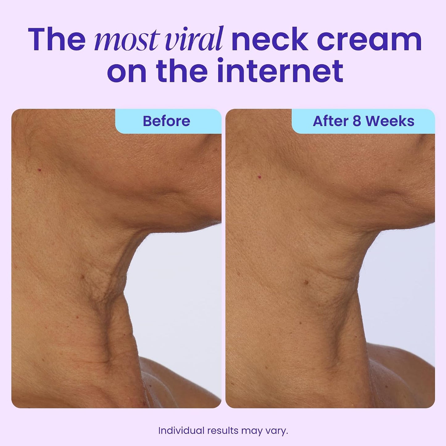 goPure Tighten & Lift Neck & Chest Moisturizer Cream for Visibly Firming 1.7 oz