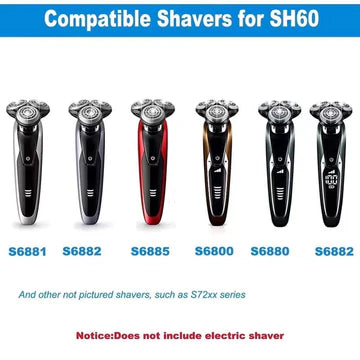 Philips Norelco SH60/72 Replacement Shaver Heads for Series 6000 S6880/81