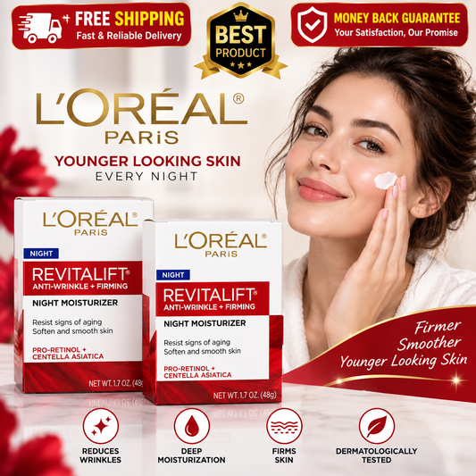 Anti-Wrinkle Day-Night Face Moisturizer for hydrated and youthful-looking skin – 1.7 oz