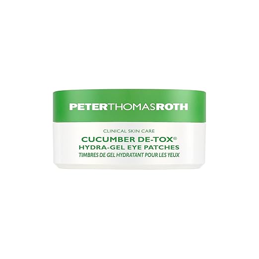 Peter Thomas Roth Cucumber De-Tox Hydra-Gel Eye Patches – 60 Count