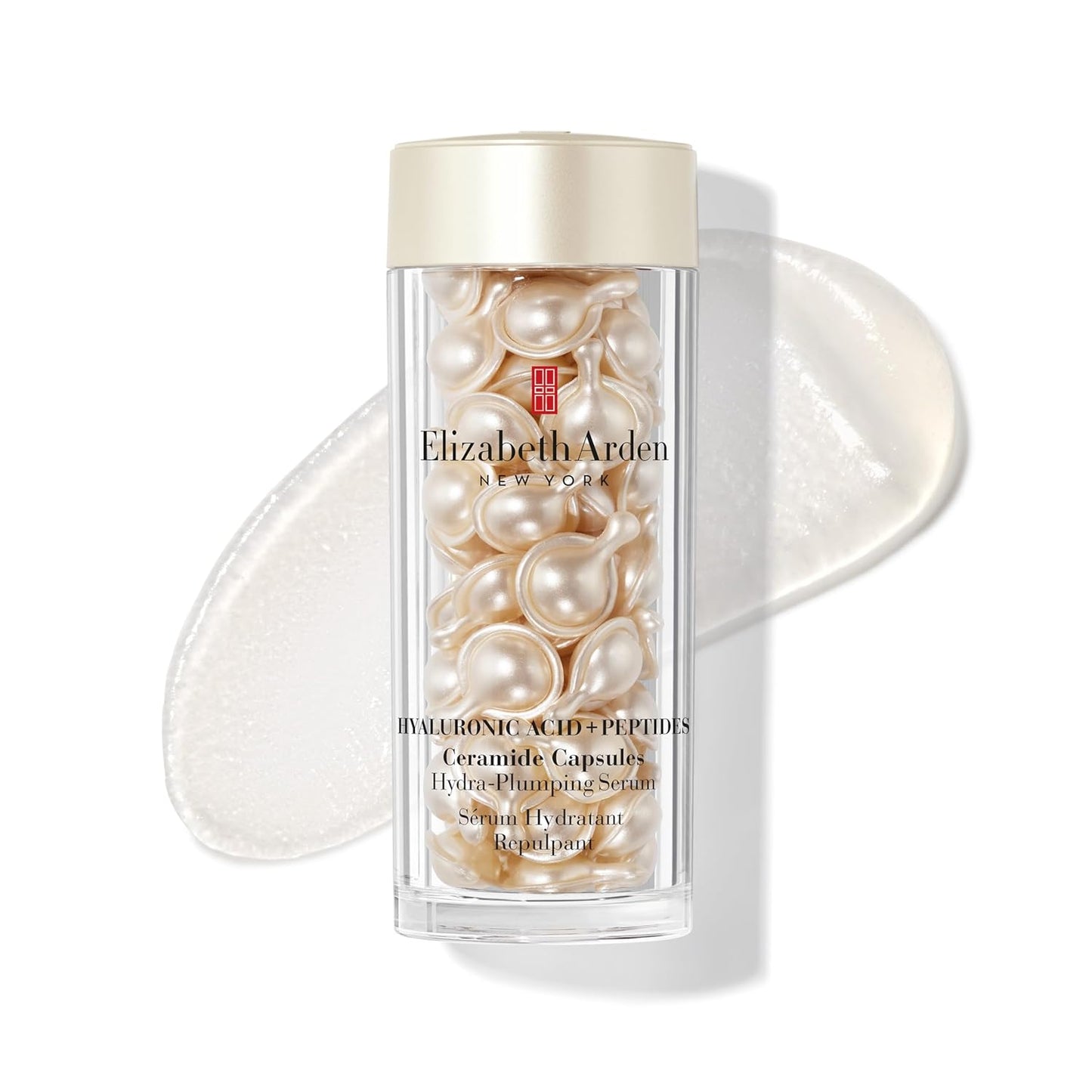 Elizabeth Arden Hyaluronic Acid Ceramide Hydra-Plumping Serum Capsules – 60 Count