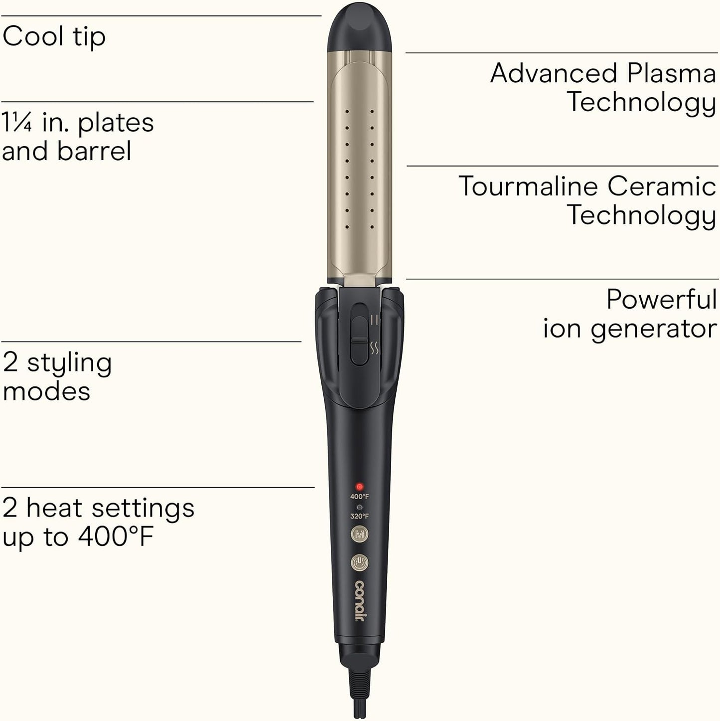 INFINITI PRO CONAIR 2-in-1 Styler