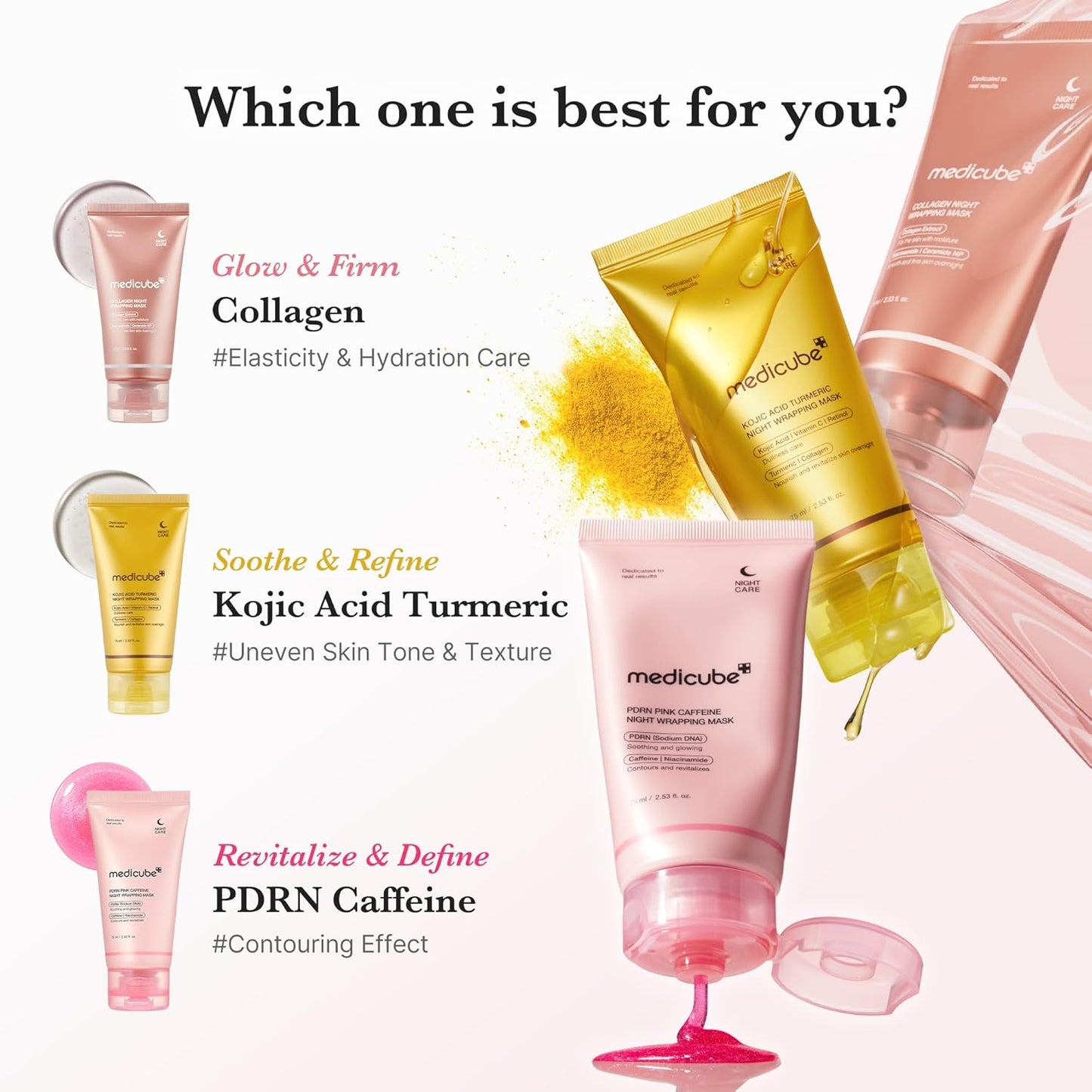 Medicube Collagen Overnight Wrapping Peel-Off Mask – Hydrating & Elasticity Booster
