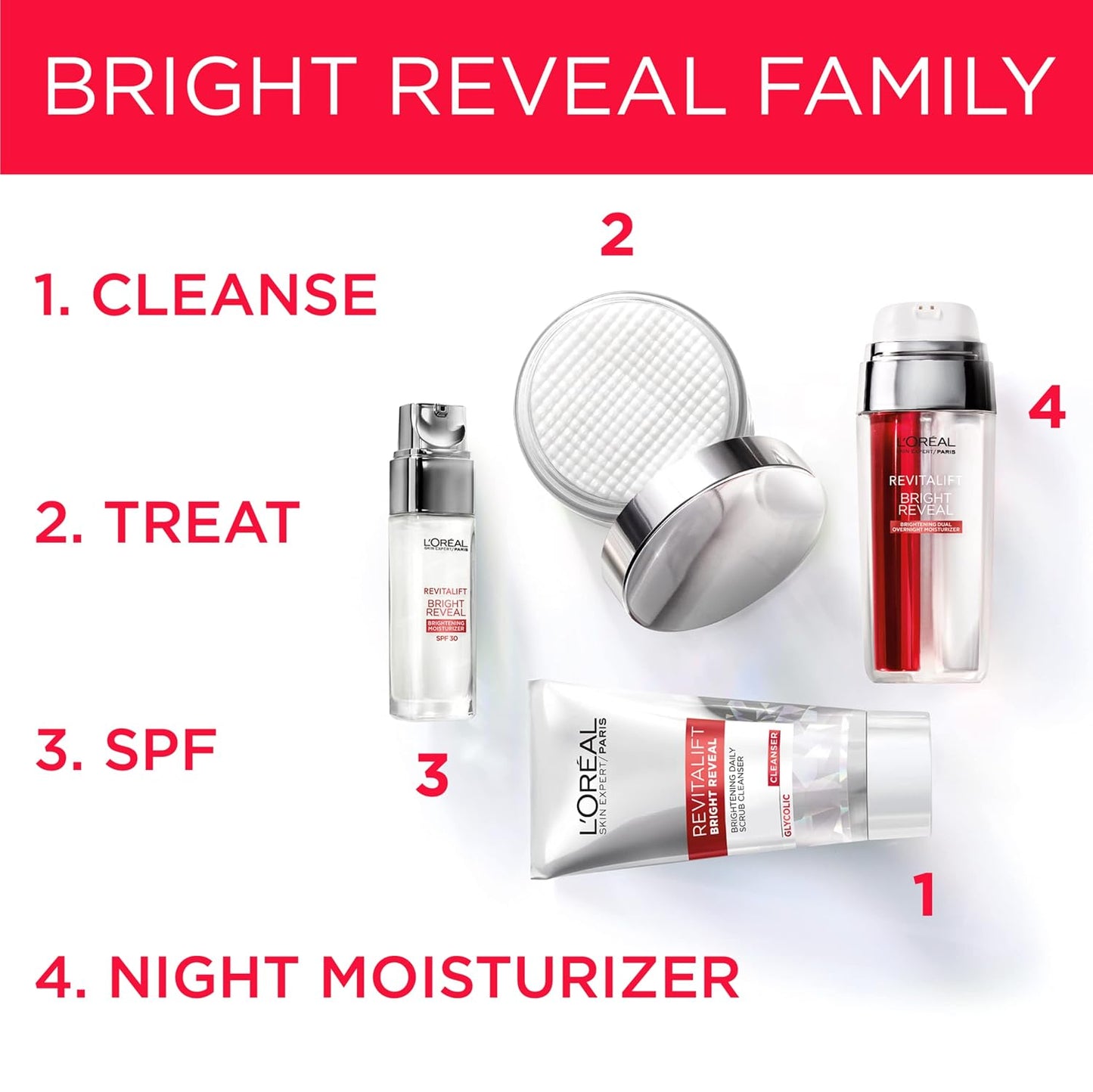 L'Oreal Paris RevitaLift Brightening Scrub Cleanser, 5 fl oz