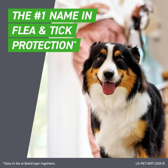 Frontline Plus for Dogs Flea and Tick Small Dog Treatment 5-22 lb, 8 Doses