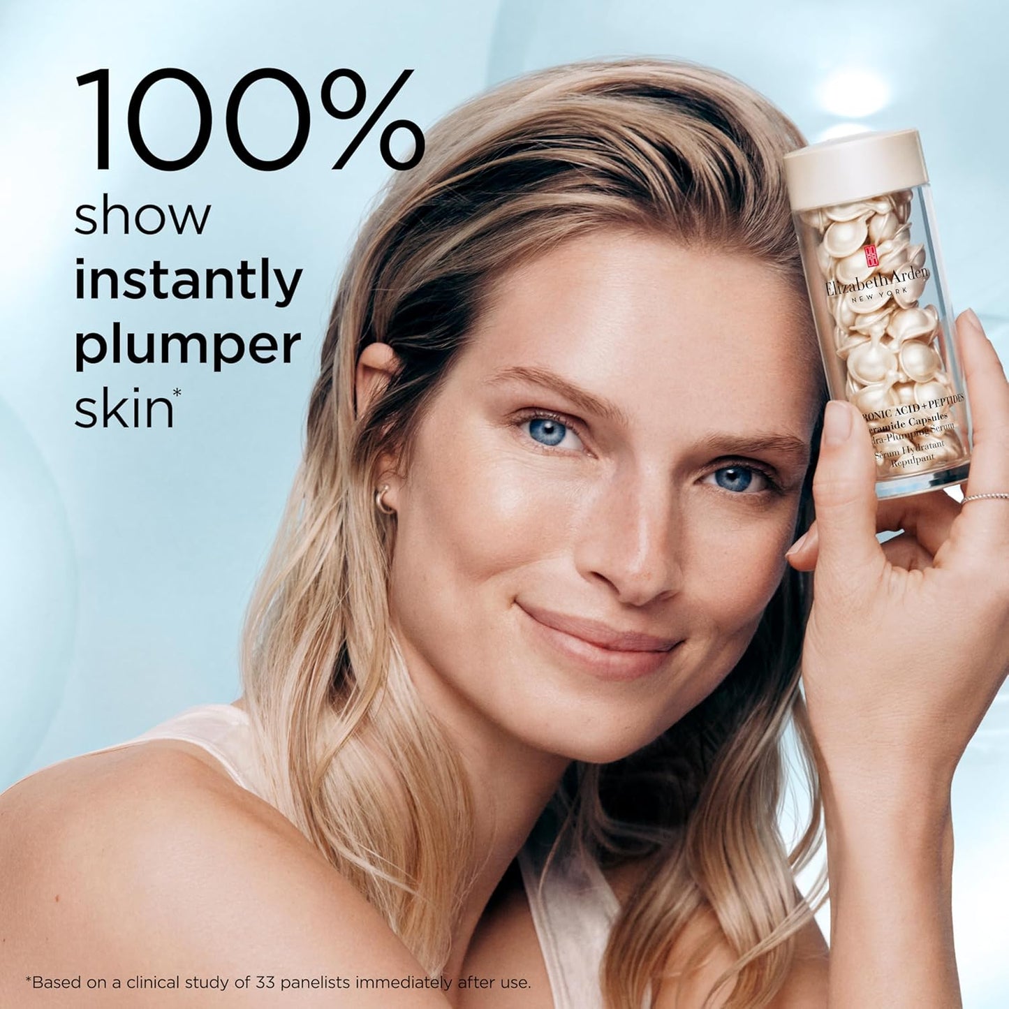 Elizabeth Arden Hyaluronic Acid Ceramide Hydra-Plumping Serum Capsules – 60 Count