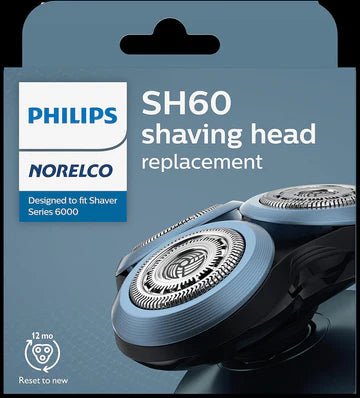 Philips Norelco SH60/72 Replacement Shaver Heads for Series 6000 S6880/81