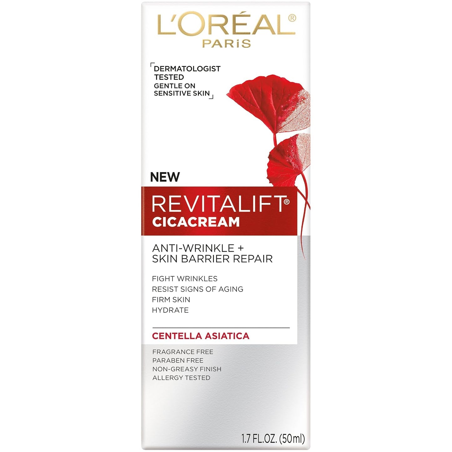 L'Oreal Paris Revitalift Cicacream Anti-Aging Face Moisturizer