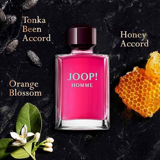 Joop! Homme French men's fragrance with a distinctive spicy, fruity and warm scent profile.