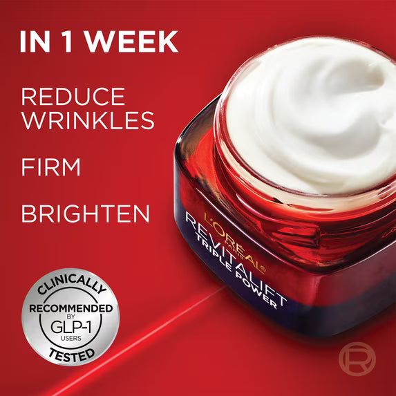 L'Oréal Revitalift Paris Anti-aging Moisturizer Cream, Fragrance Free - 1.7oz