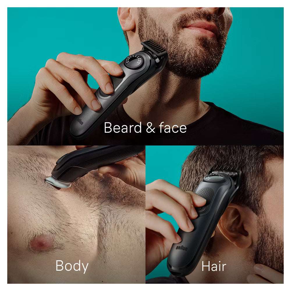 Braun All-in-One Series 5 AiO5490 Rechargeable 9-in-1 Body Beard & Hair Trimmer