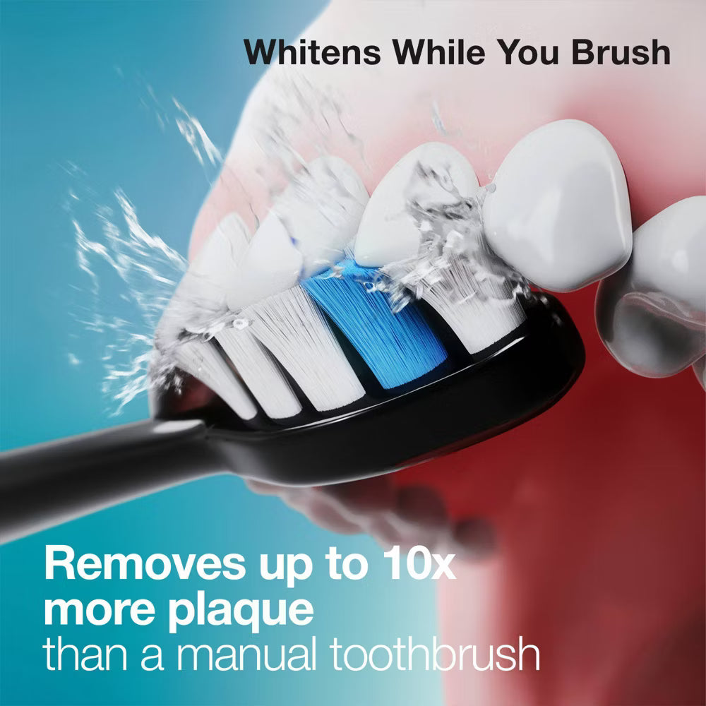 Aquasonic Precision Rechargeable Electric Toothbrush with 4 Brush Heads