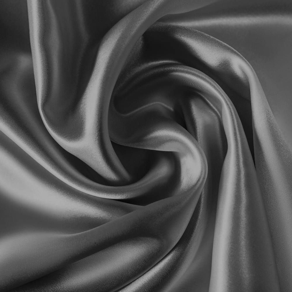 Blissy 100% Mulberry Silk Pillowcase King Size – 600 Thread Count Dark Gray