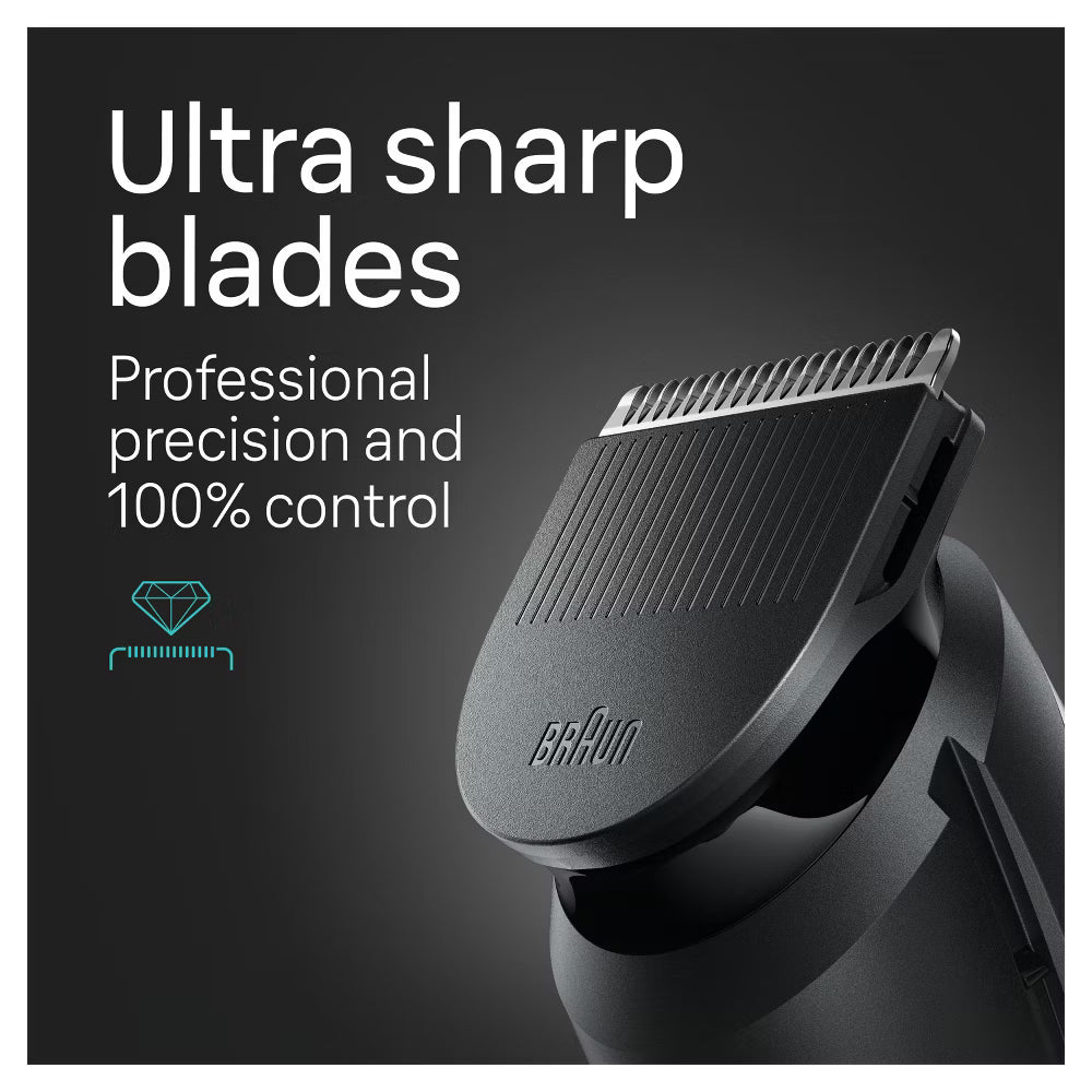 Braun All-in-One Series 5 AiO5490 Rechargeable 9-in-1 Body Beard & Hair Trimmer