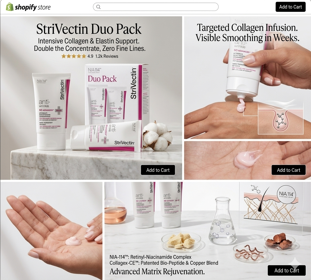 2-Pack StriVectin SD Advanced PLUS Anti-Wrinkle Moisturizer Cream – 1.6 oz Each