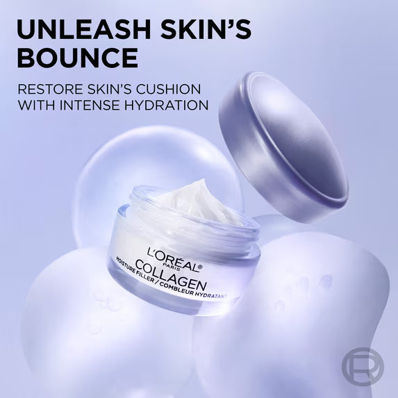 L’Oréal Collagen Moisture Filler Daily Moisturizer 1.7 oz Single Pack New