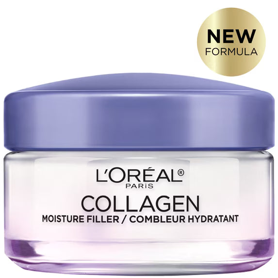 L’Oréal Collagen Moisture Filler Daily Moisturizer 1.7 oz Single Pack New