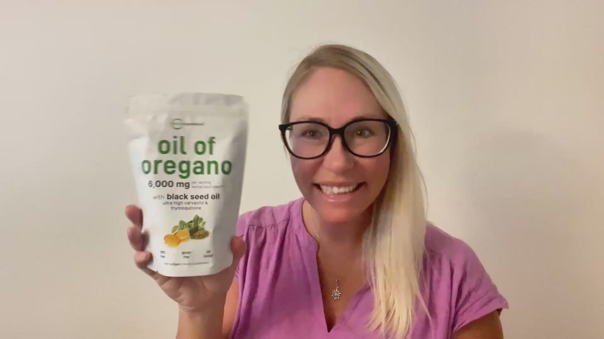 2 in 1 Oil of Oregano Oil 6000mg + Black Seed Oil, 300 Softgels, Immune Support