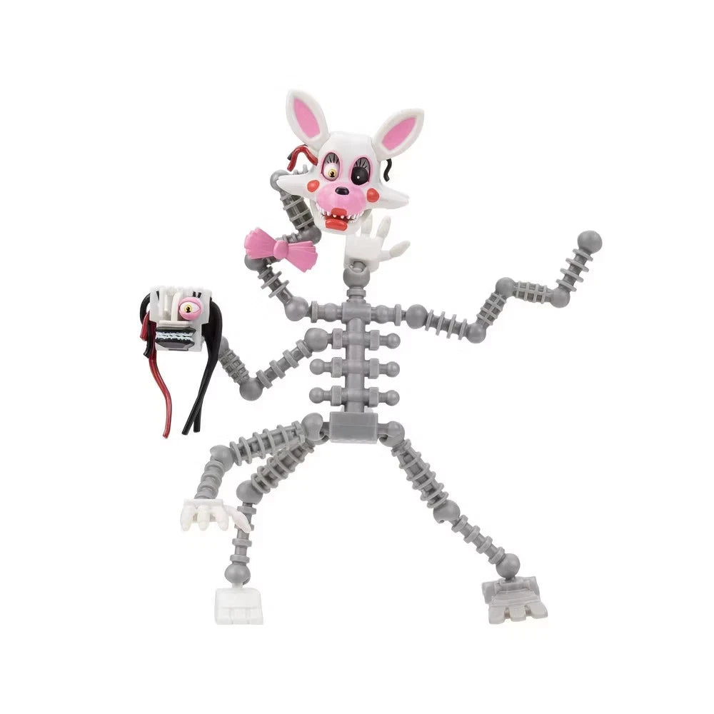 FNAF 4-Pack Collectible Figures – Bonnie, Freddy, Chica & Mangle by Jazwares