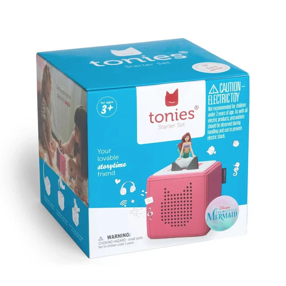 Tonies Disney the Little Mermaid Toniebox Starter Set Pink, New