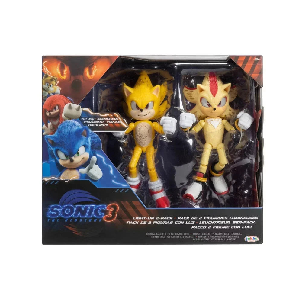 Sonic the hedgehog 3 Super Sonic Super Shadow Light N-A1R1S2R3S2-192995427785