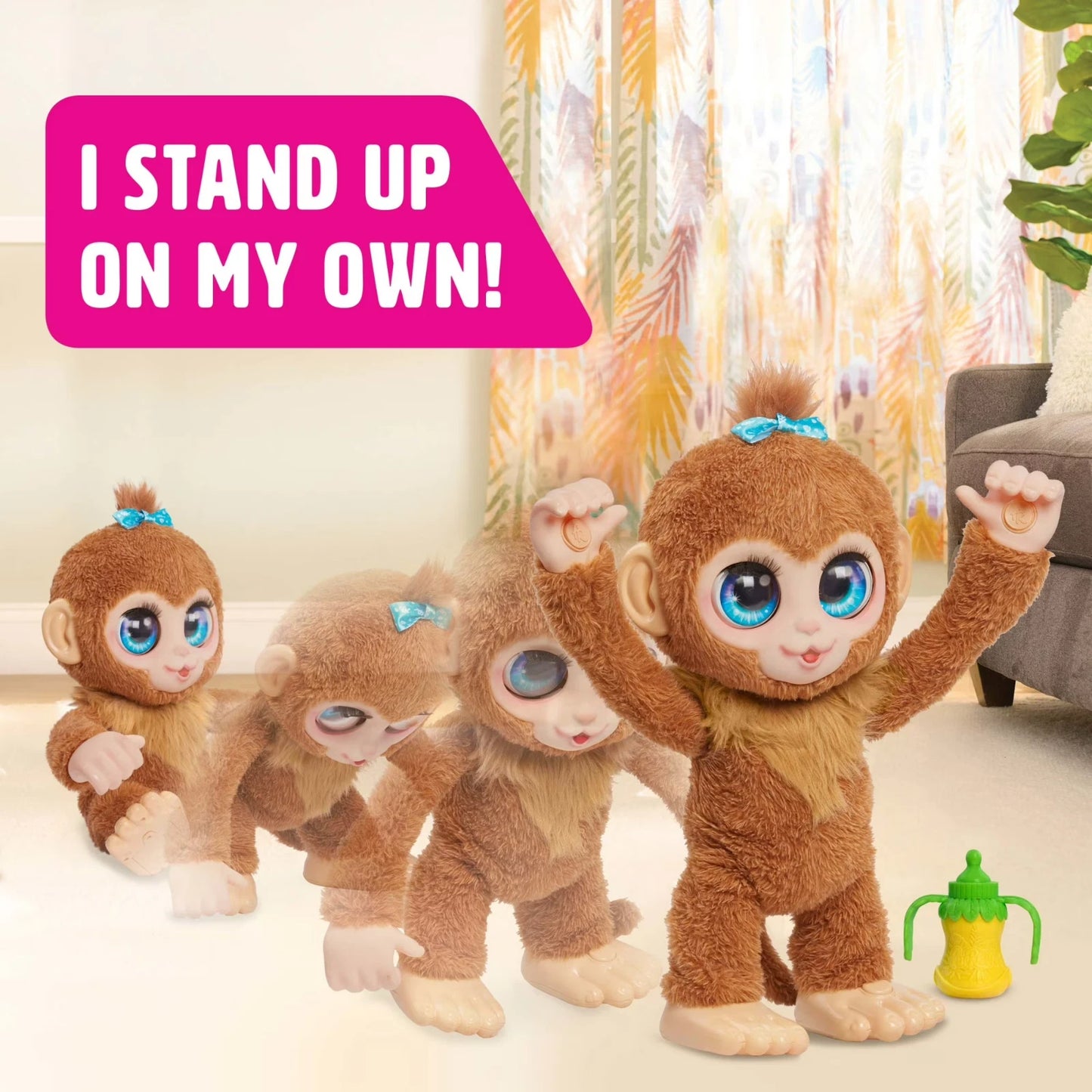 furReal Peanut the Playful Monkey Interactive Toy: FurReal Friends N-A1R5S1R5S4