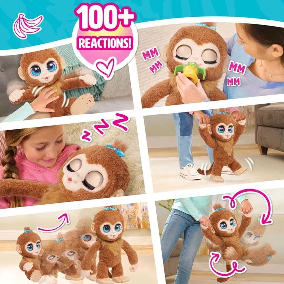 furReal Peanut the Playful Monkey Interactive Toy: FurReal Friends N-A1R5S1R5S4