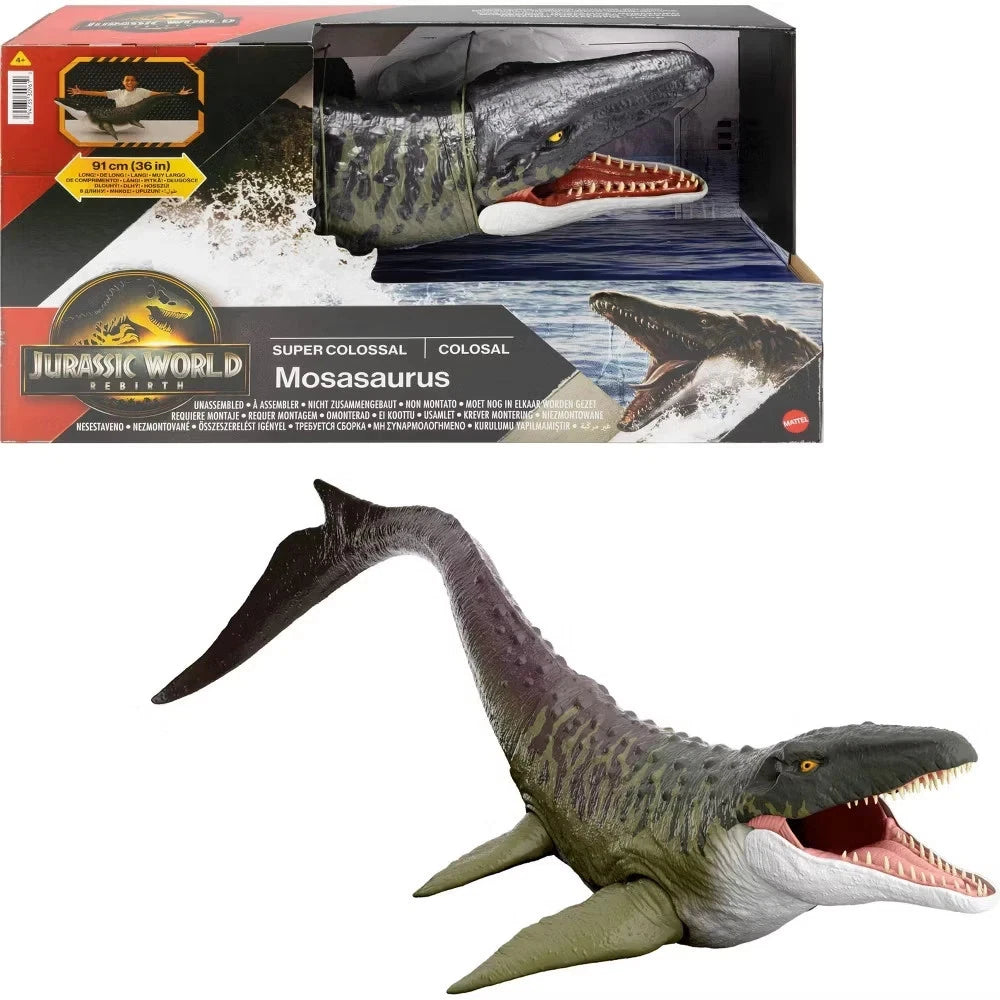 Jurassic World Rebirth Super Colossal Mosasaurus Action Figure