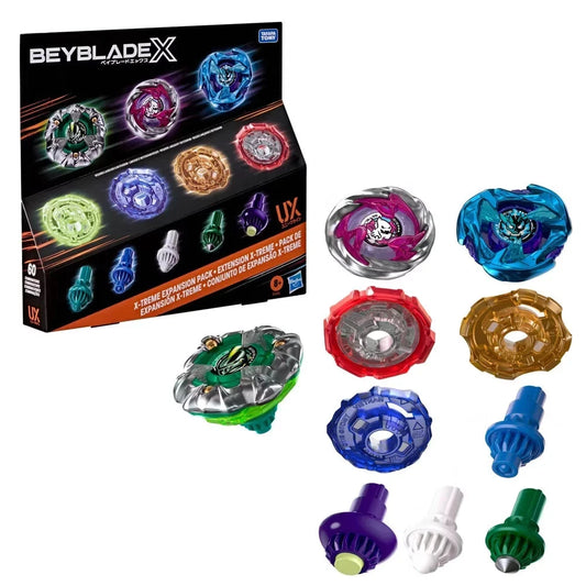 Beyblade X X-treme Expansion Pack, 3 Blades, 4 Ratchets, 5 Bits, Ages 8+ N-A1R1S