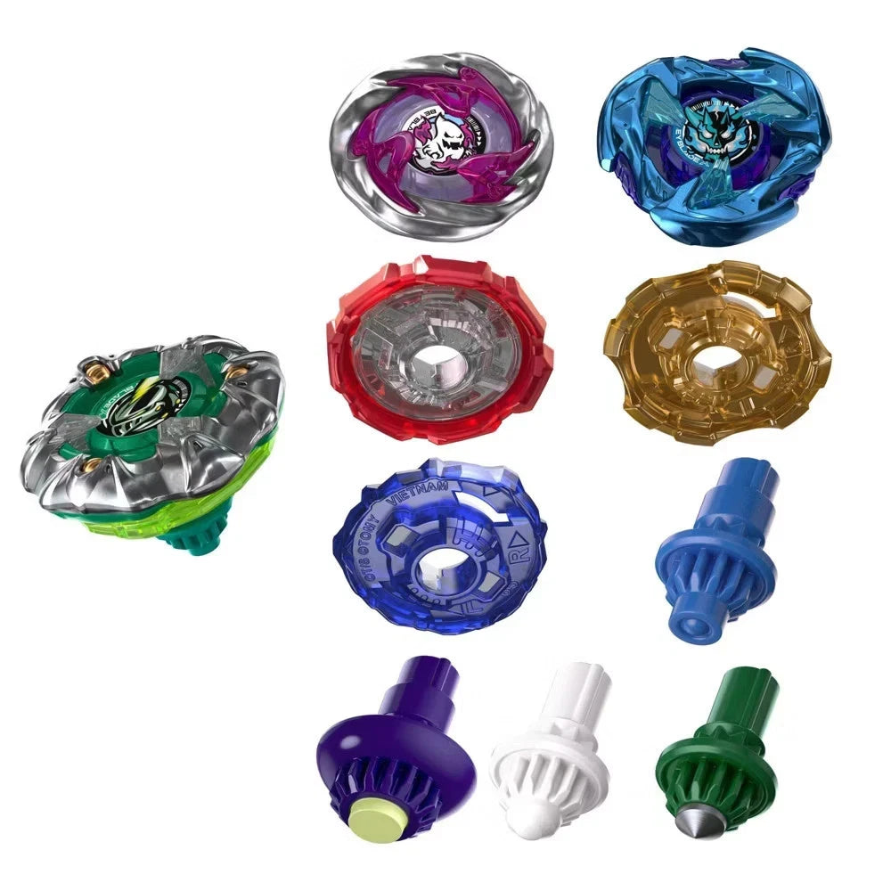 Beyblade X X-treme Expansion Pack, 3 Blades, 4 Ratchets, 5 Bits, Ages 8+ N-A1R1S