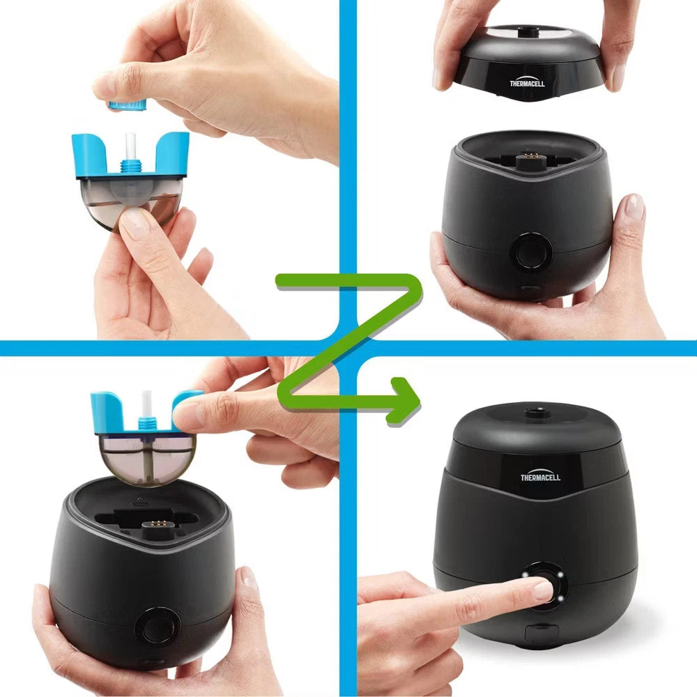 Thermacell Rechargeable Mosquito Repeller – Black